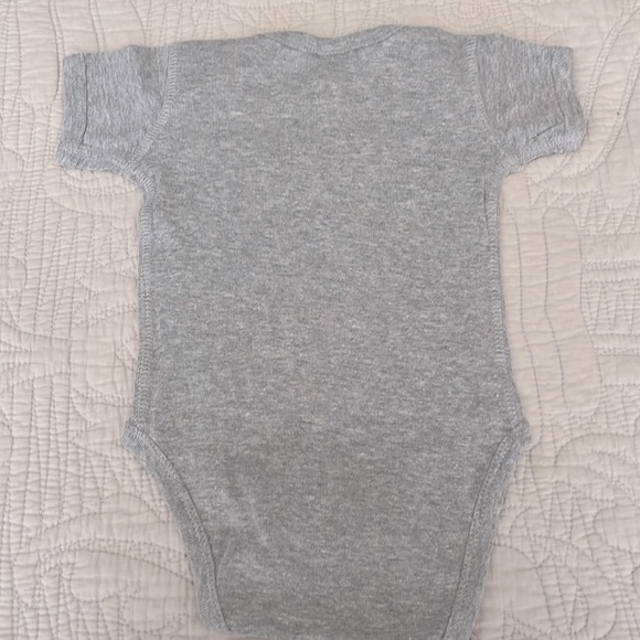 Siblings T-shirt & Infant onesie ~ Gray~ 5T and 6 months  ~ Unisex - Picture 11 of 11